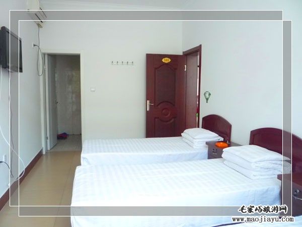 如此高标准的客房在毛家峪普通农家园可是不多见哦